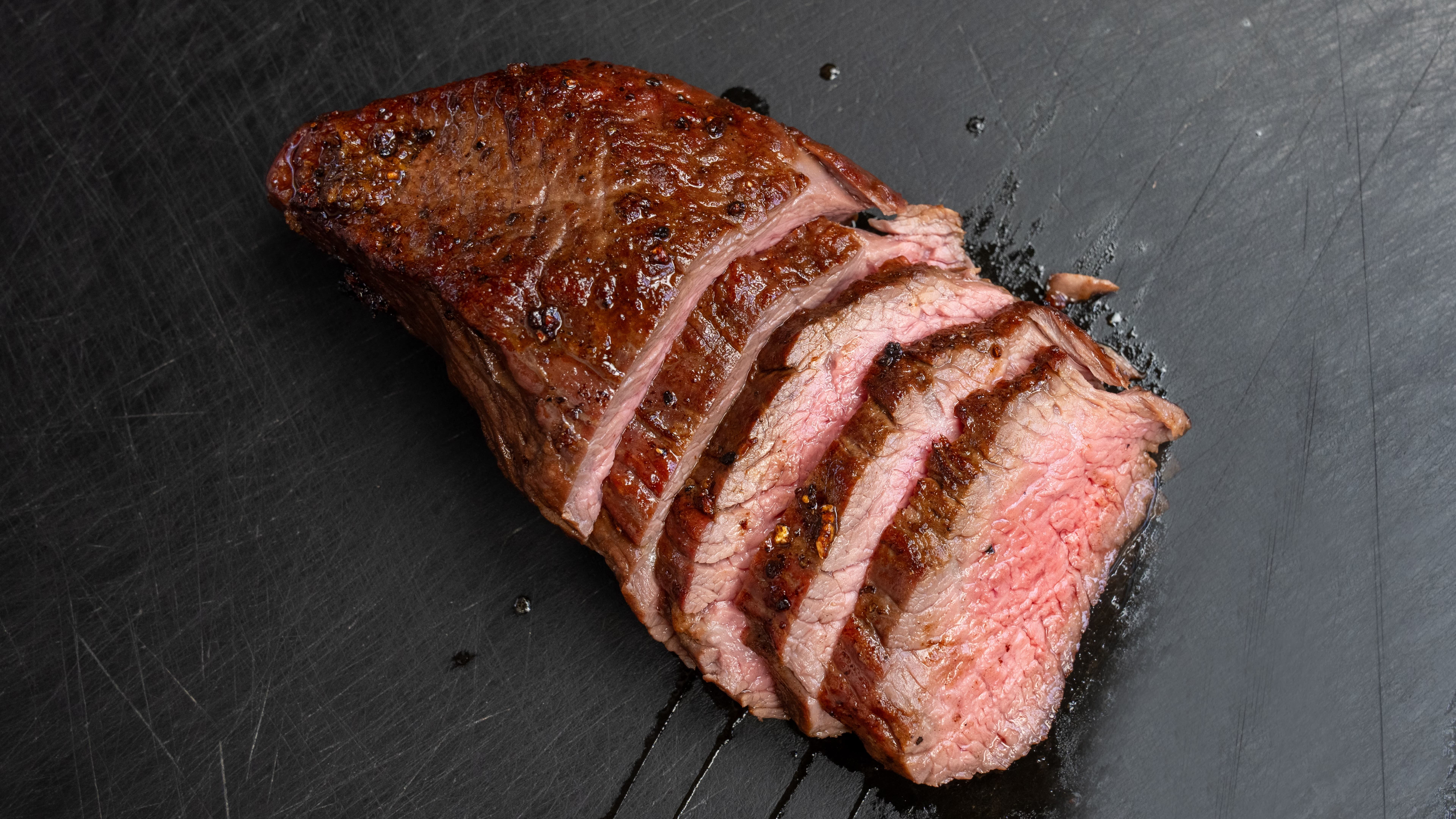 Reverse-Seared Teres Major with Soy Butter