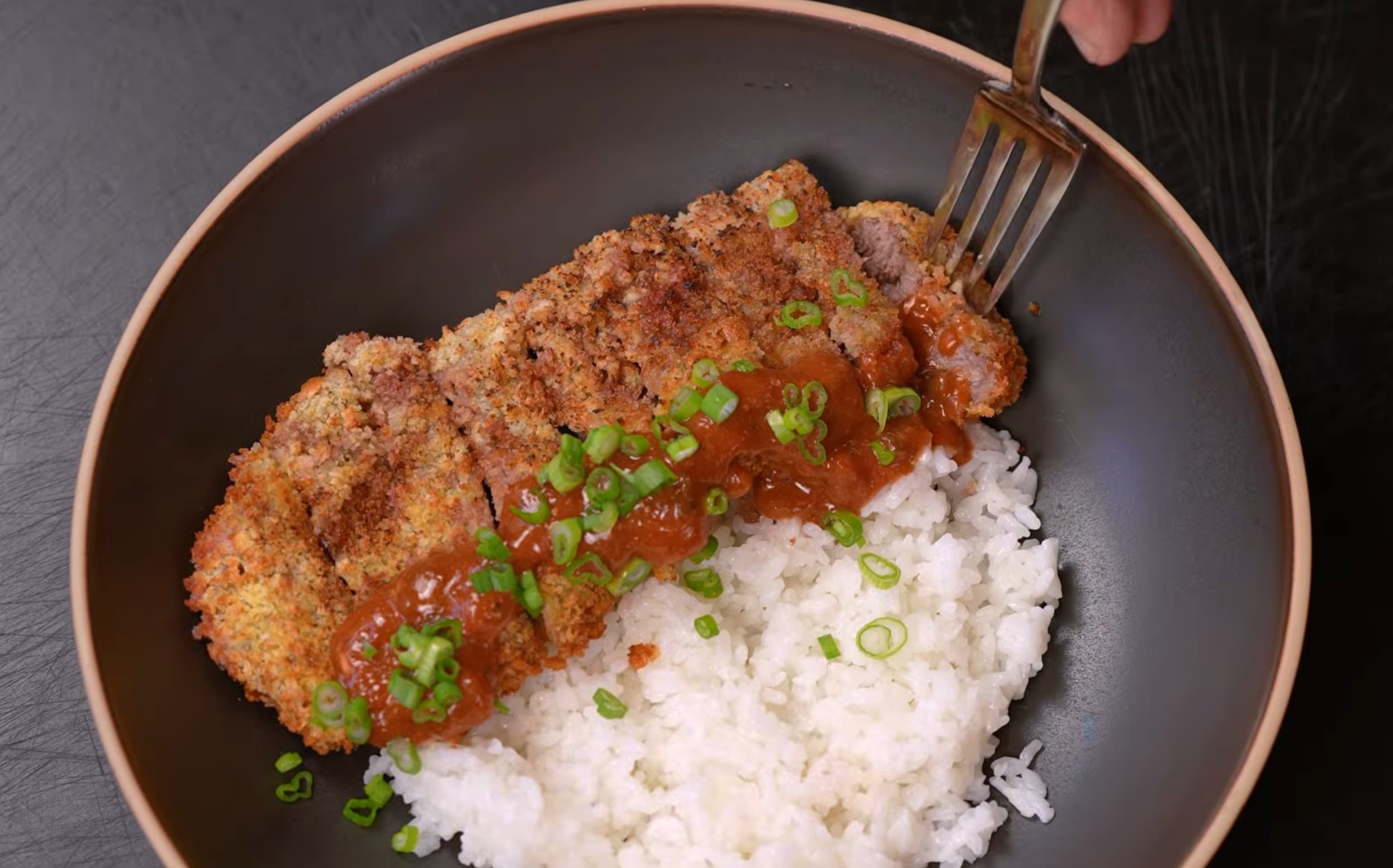 Air Fryer Steak Katsu
