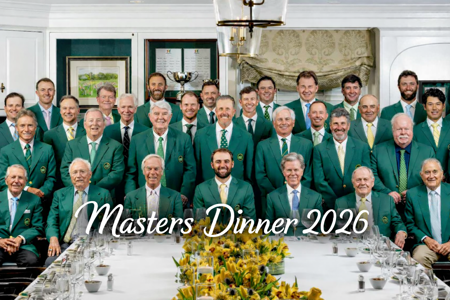 Masters Dinner 2026
