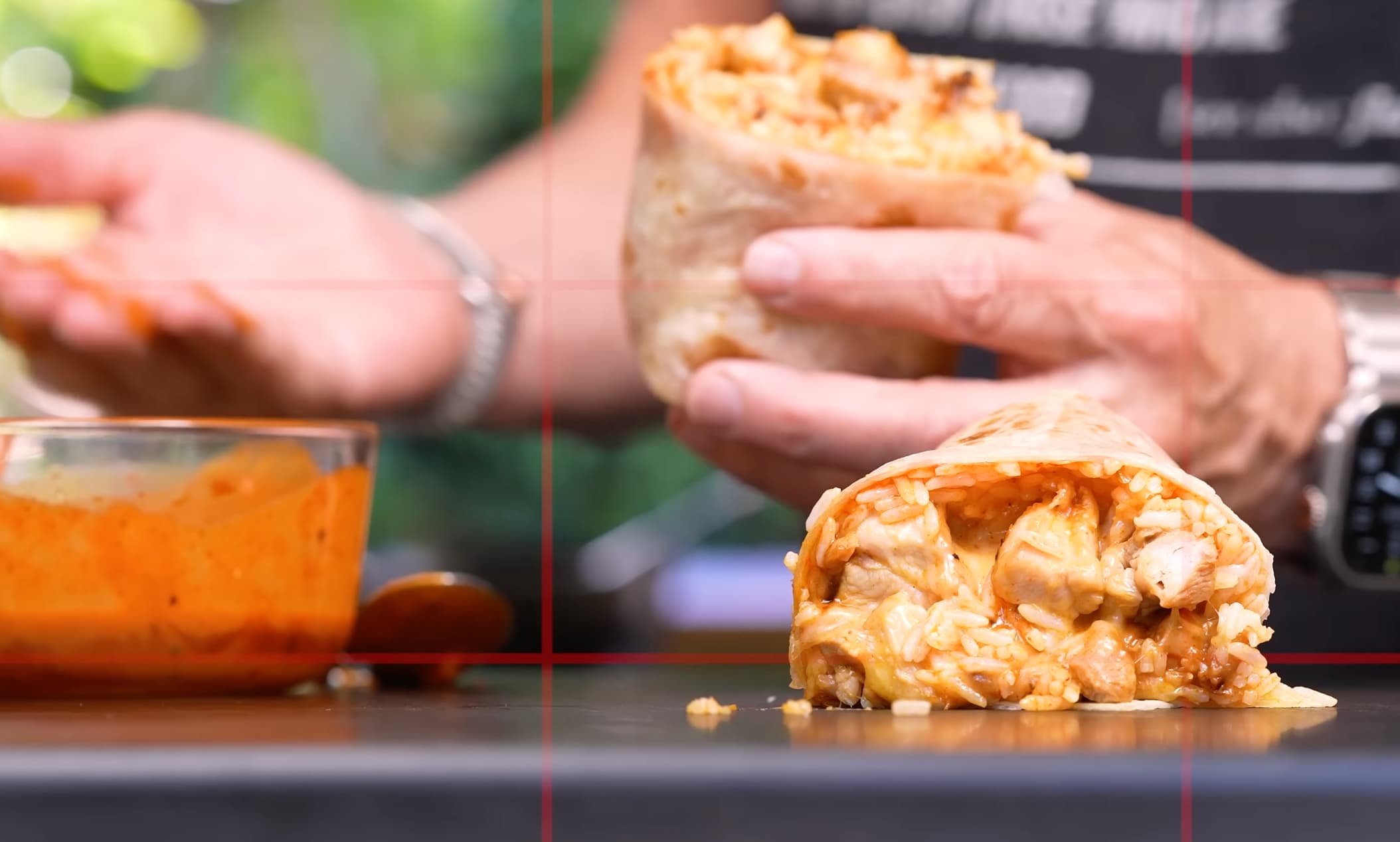 Fire Chicken Burrito
