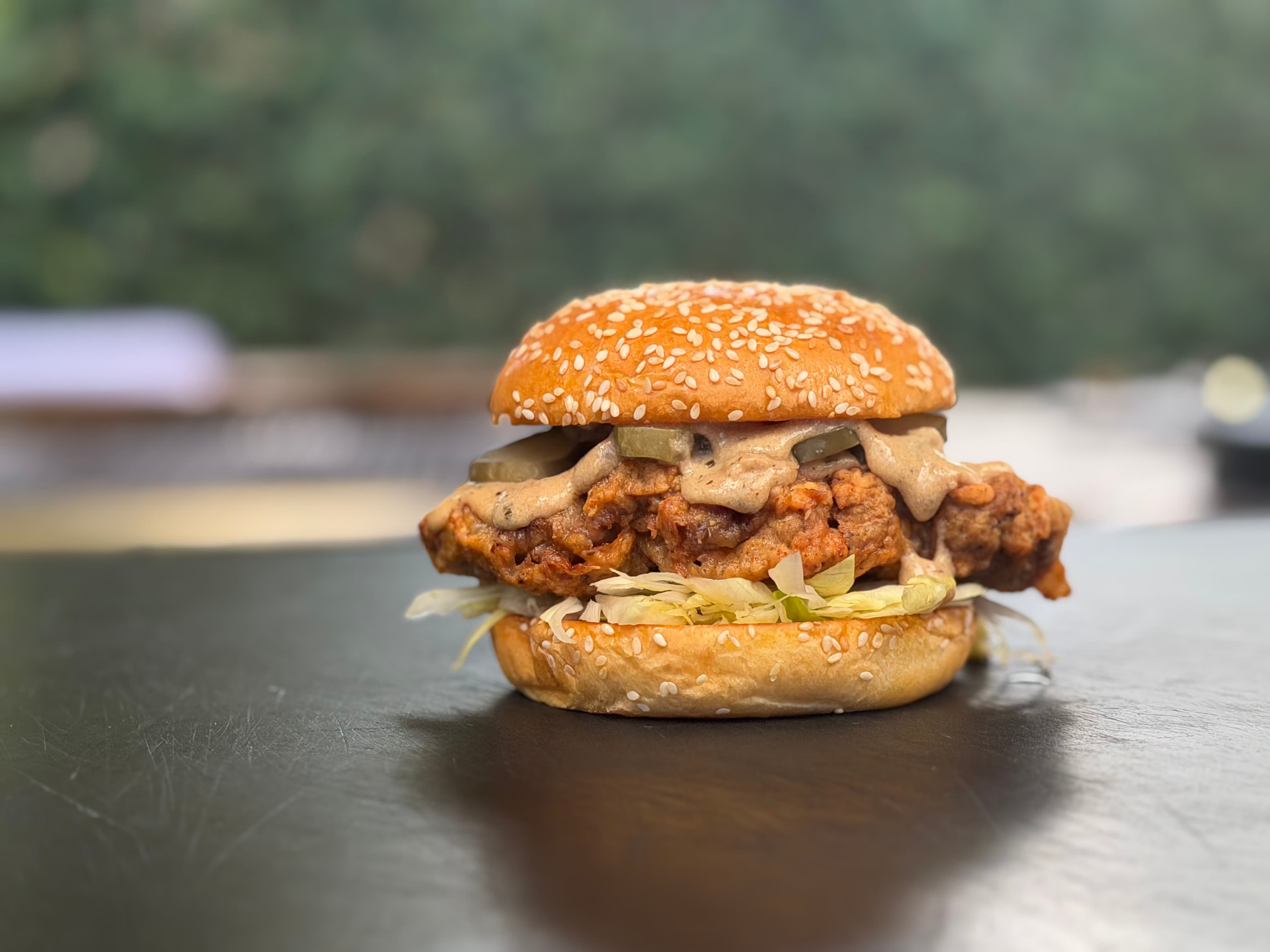 Chicken Fried Steak Burgers