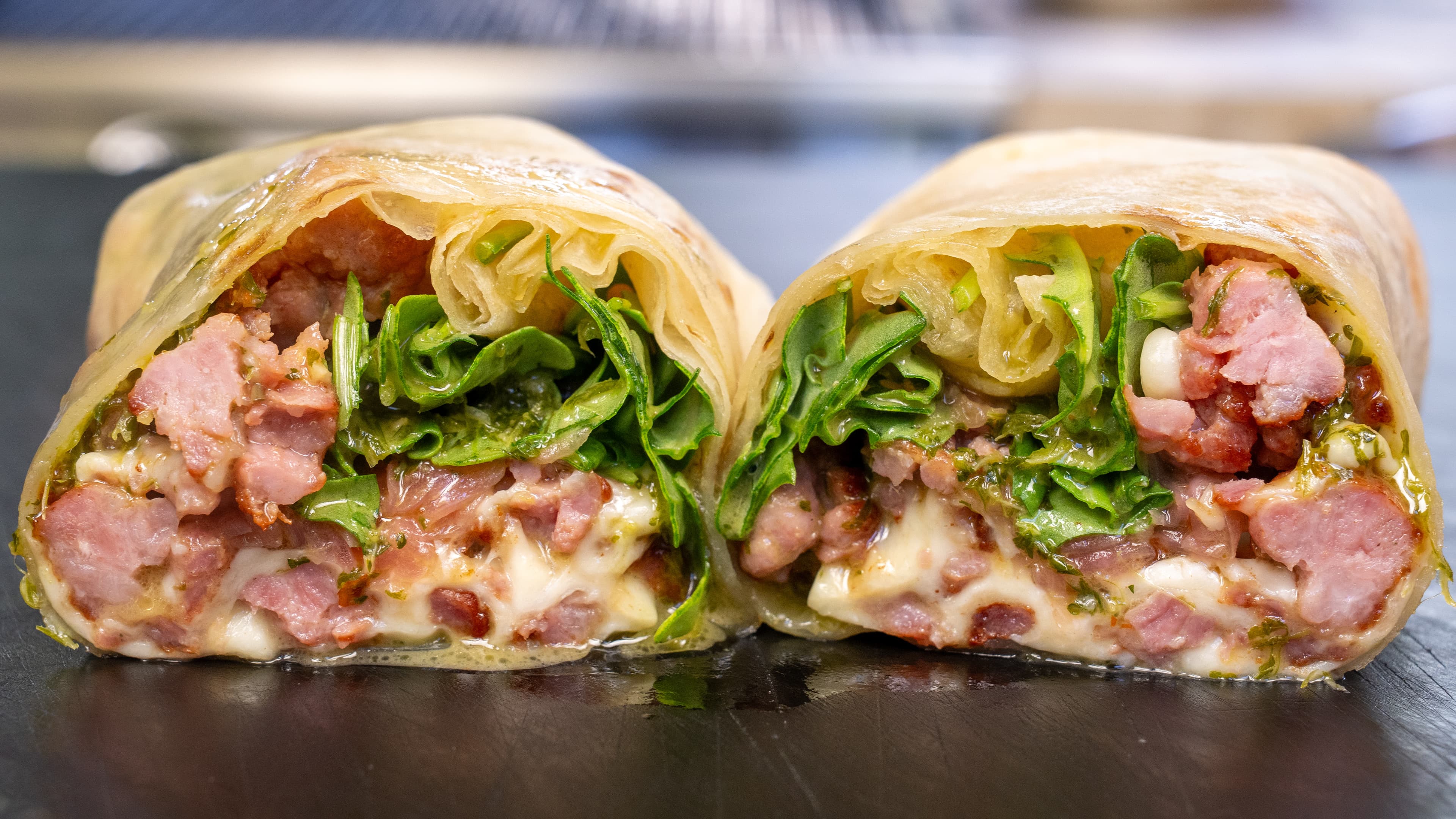 Choripán Burrito - Argentina