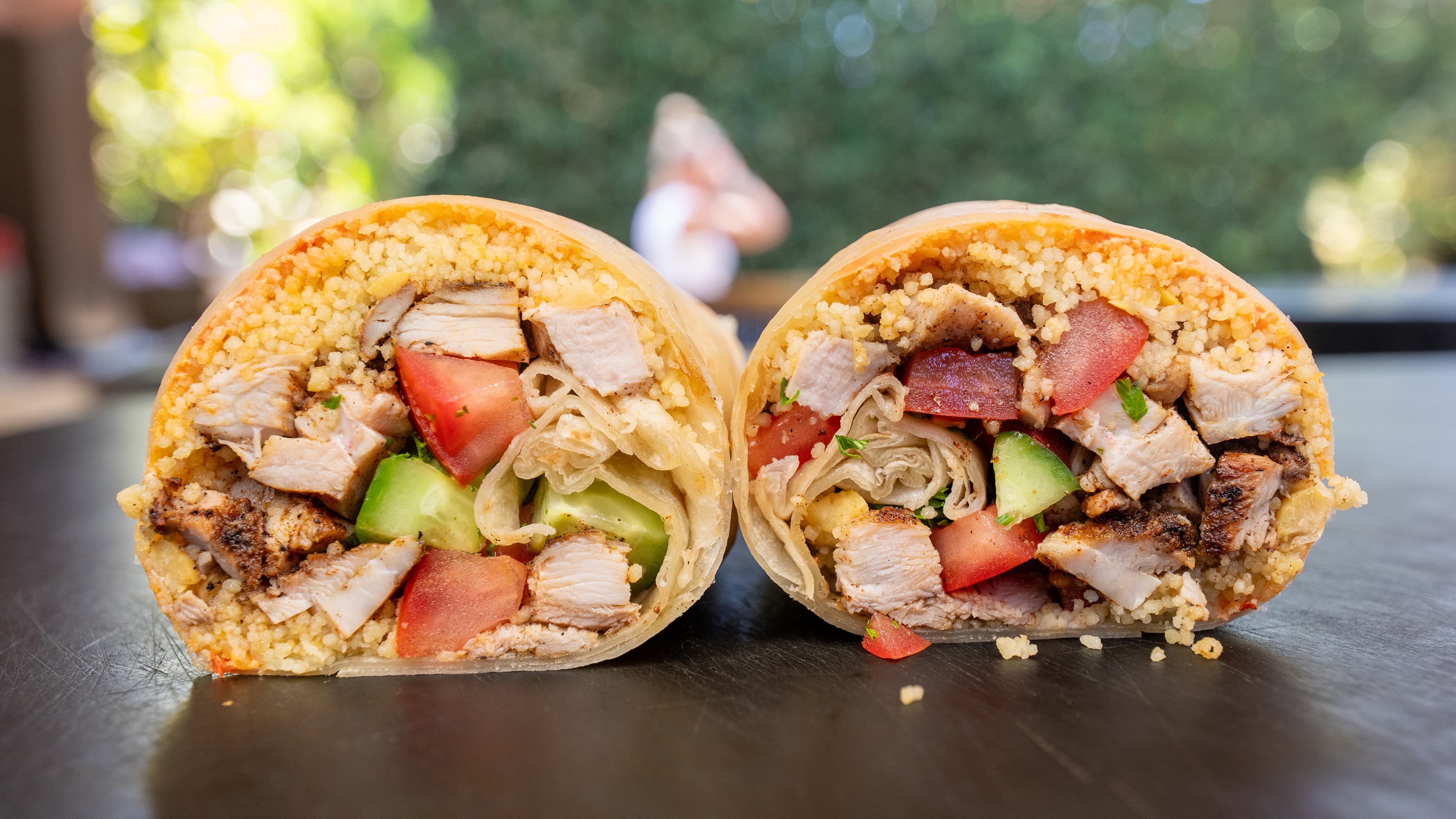 Chicken Burrito - Morocco
