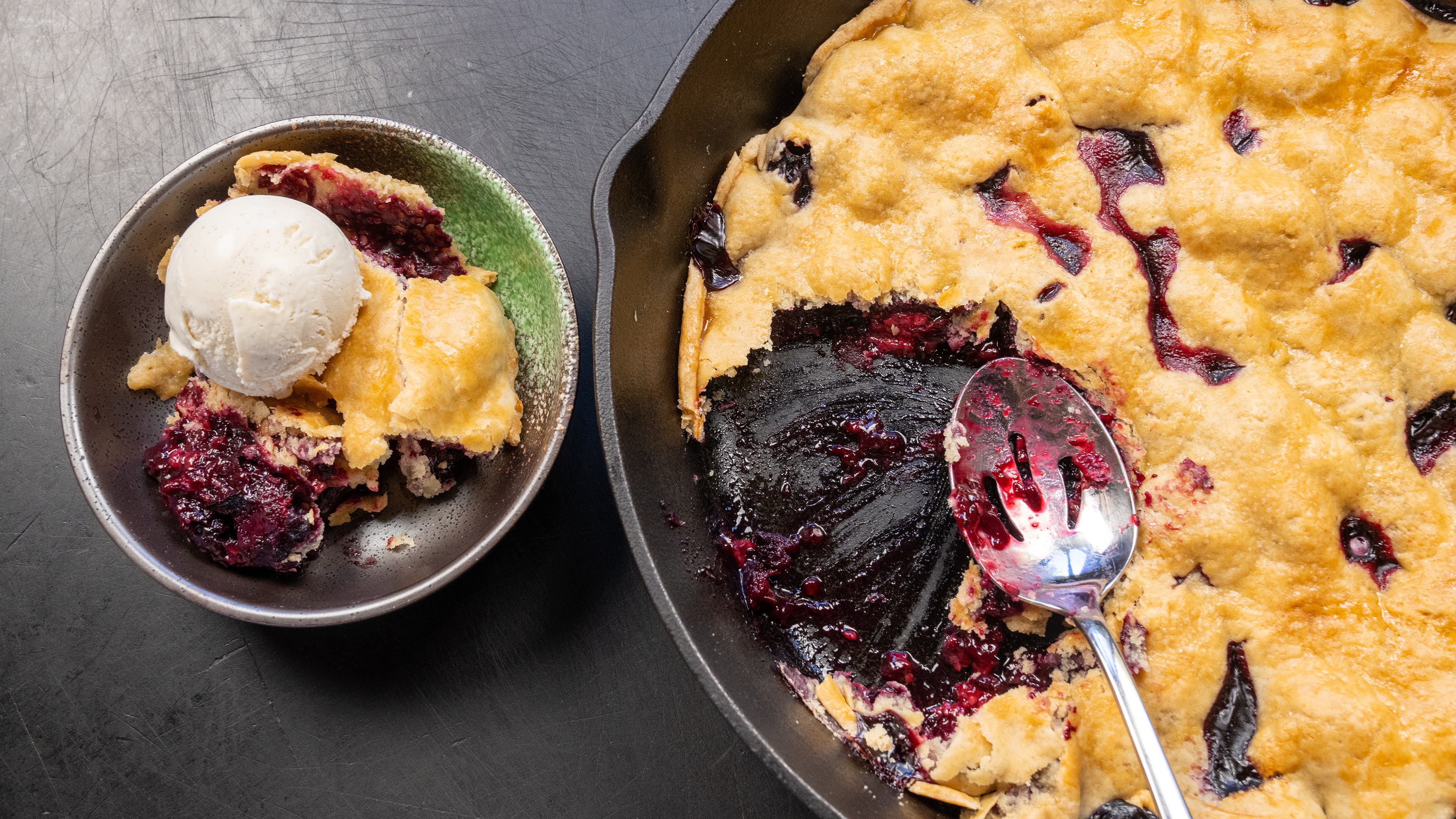 Super Simple One-Pan Berry Pie