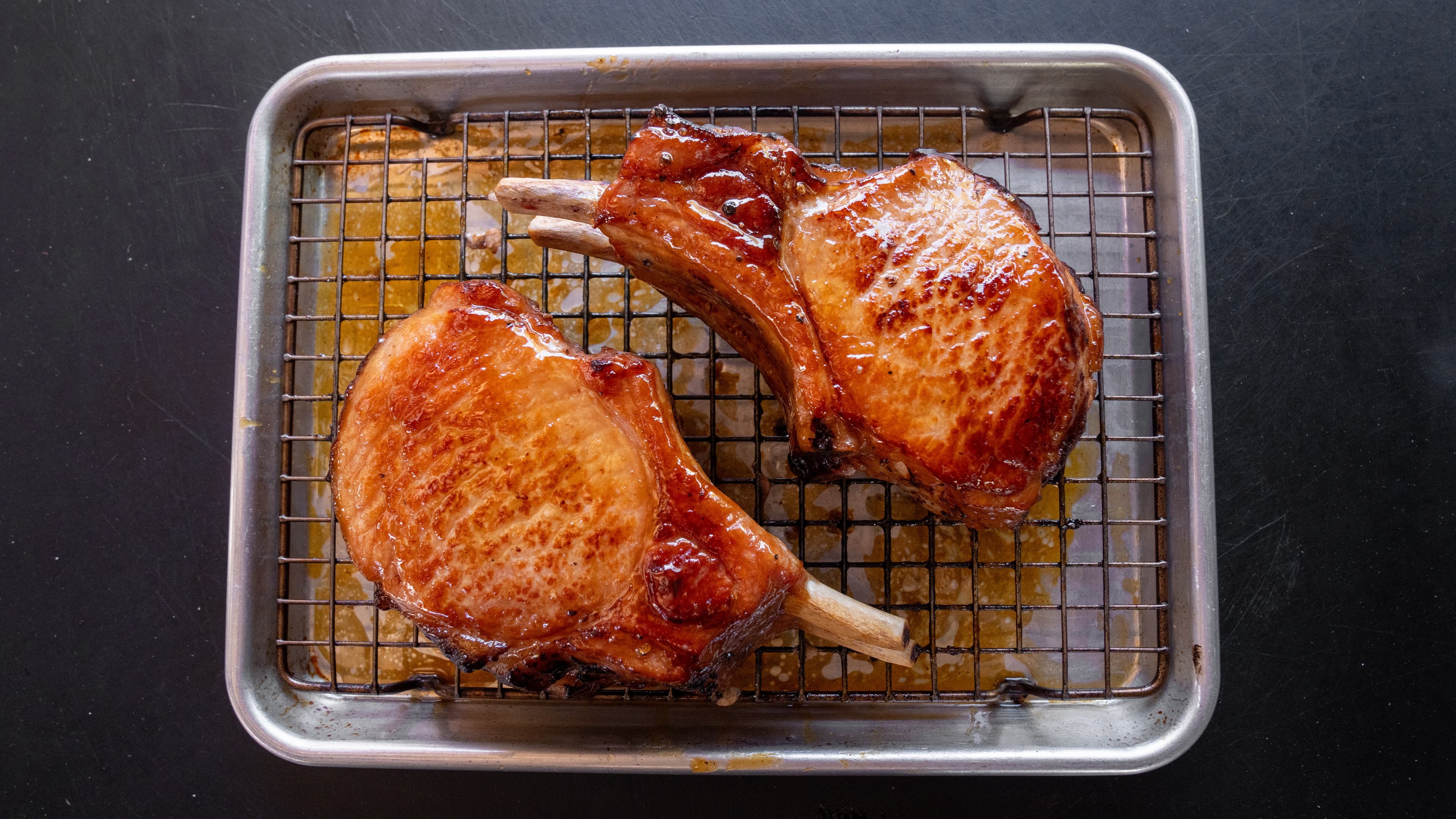 Double-Cut Smoked Pork Chops