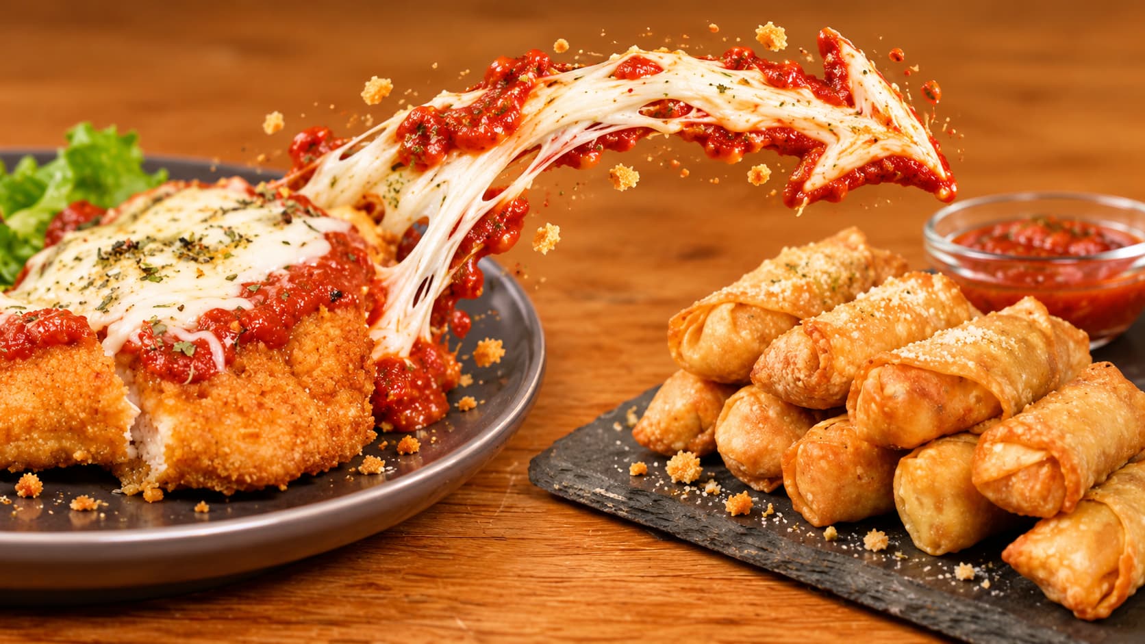 Easy Air-Fryer Chicken Parmesan 