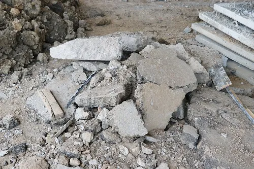 Debris Falling on Work Sites