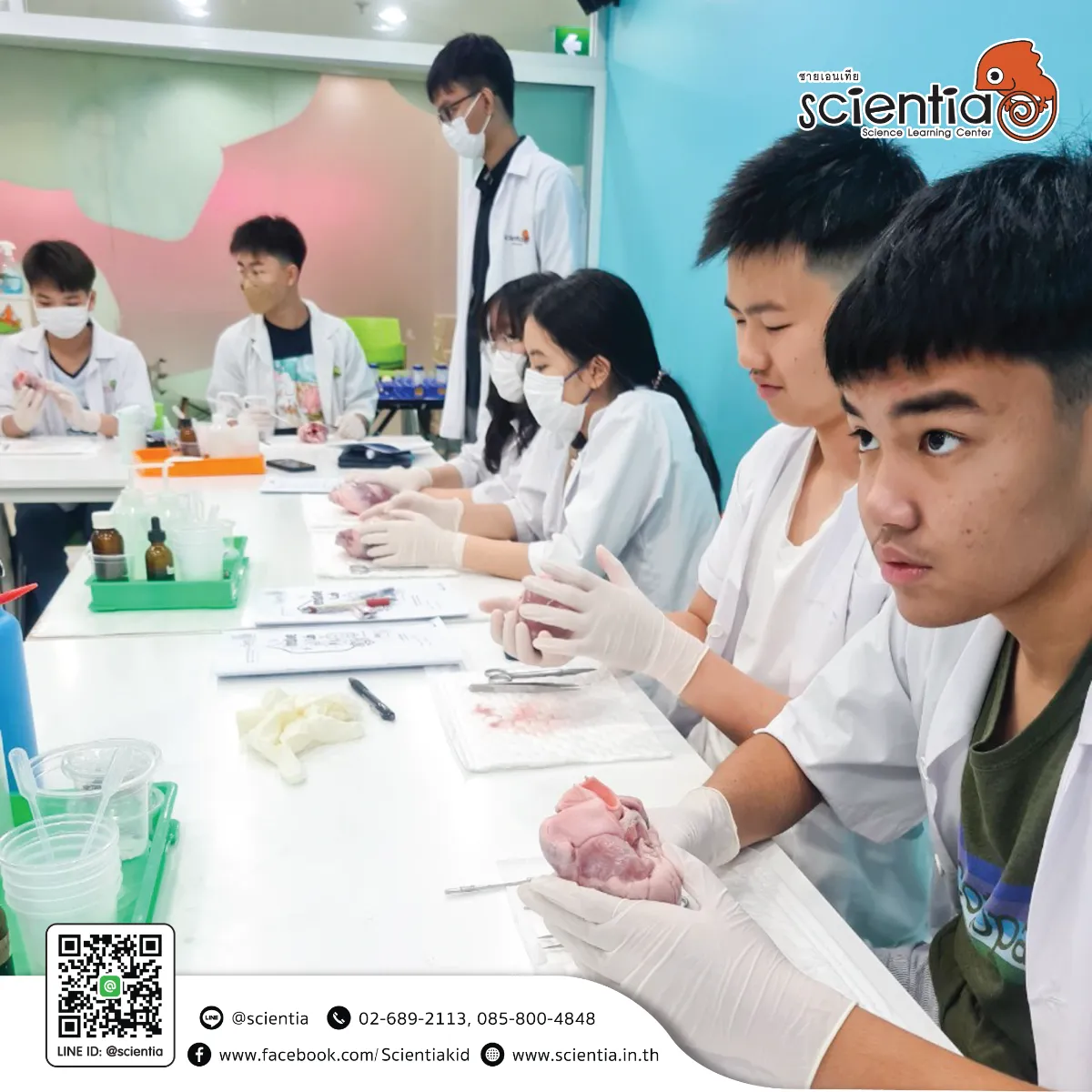 ห้องเรียนวิทย์ Intensive Lab - เตรียมสอบ KVIS MWIT KOSEN วมว พสวท | ซายเอเทีย