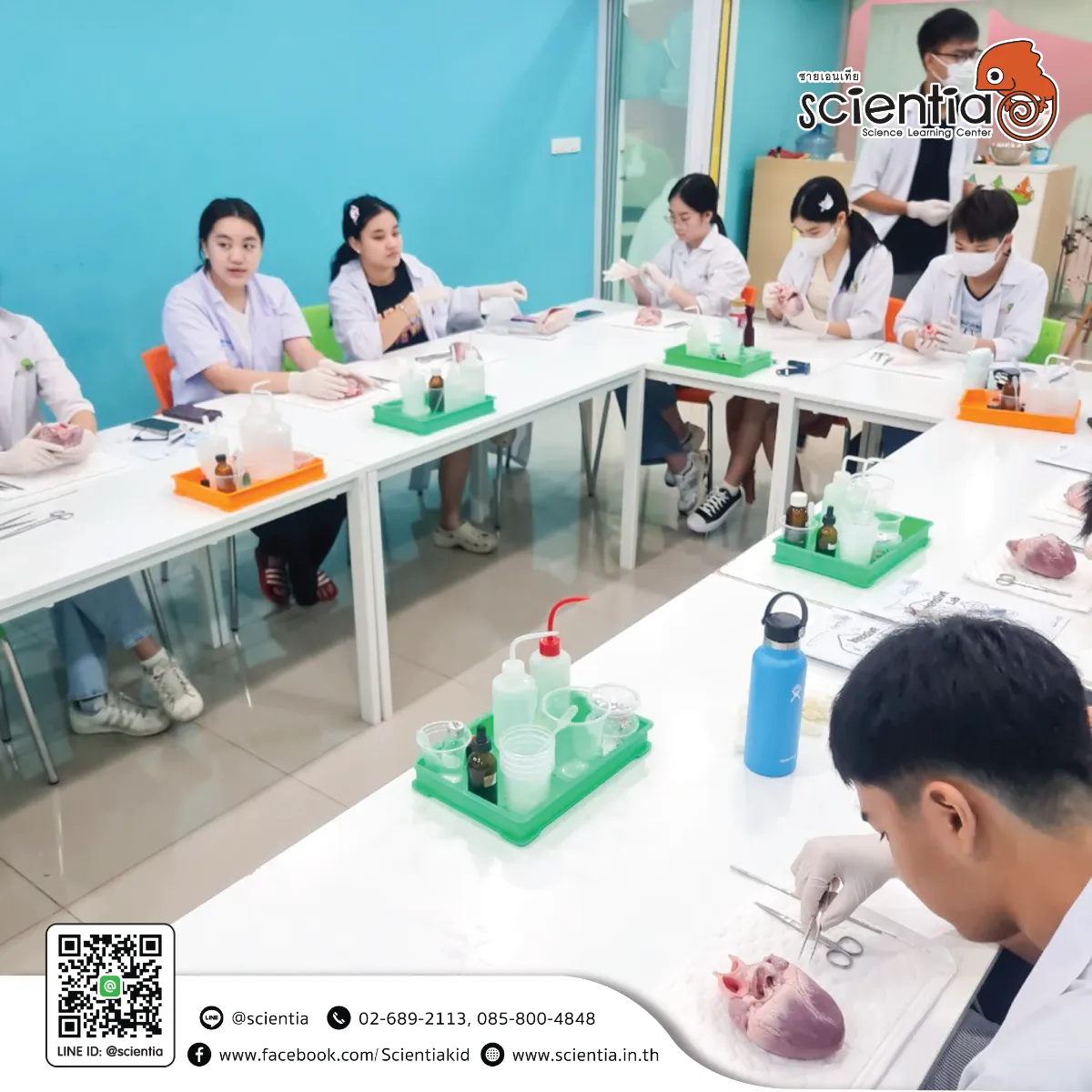 ห้องเรียนวิทย์ Intensive Lab - เตรียมสอบ KVIS MWIT KOSEN วมว พสวท | ซายเอเทีย