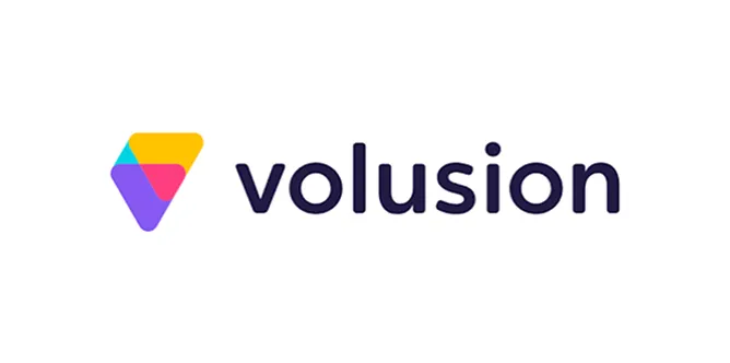 Volusion brand logo.