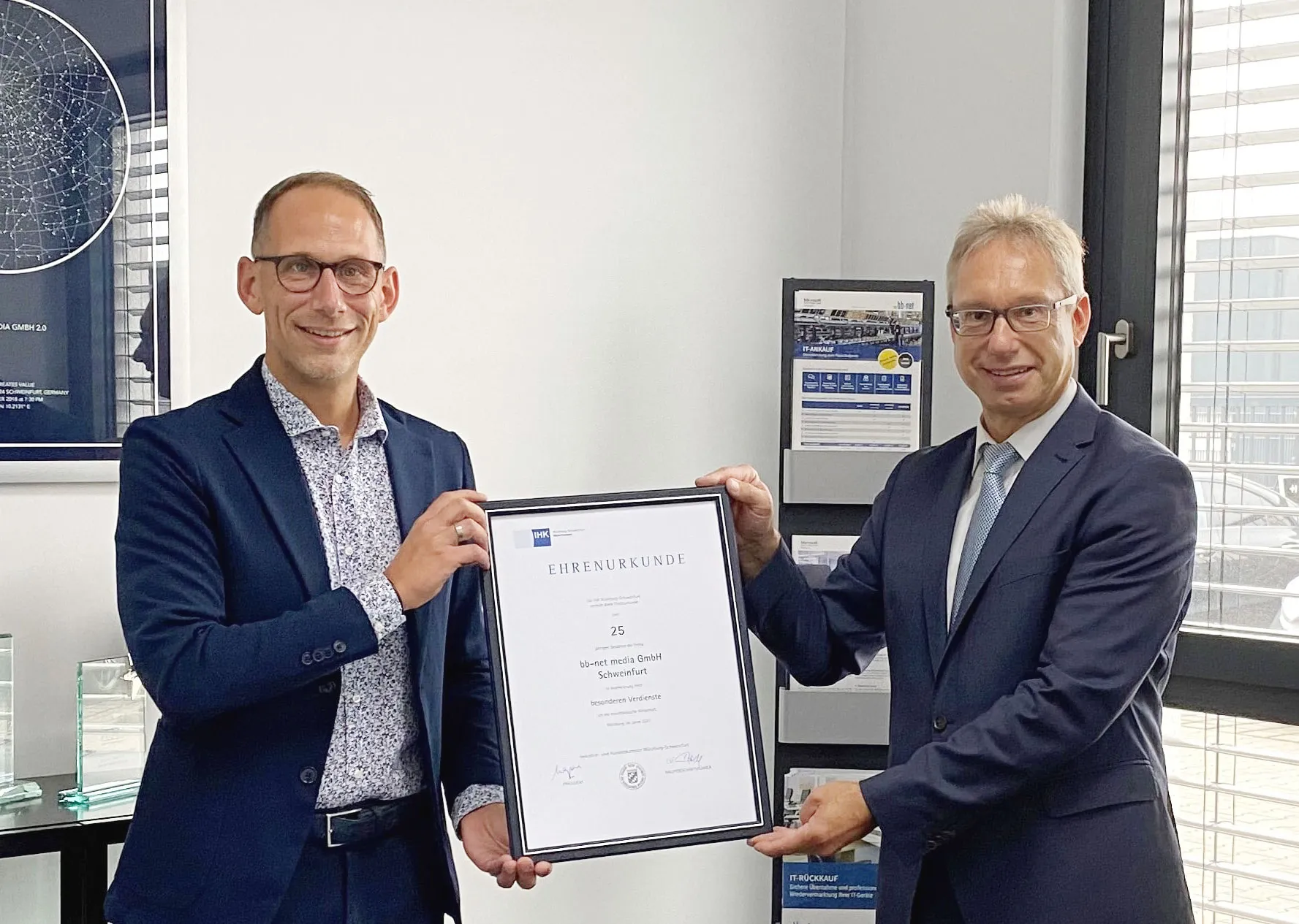 Econocom Remarketing erhält IHK Ehrenurkunde