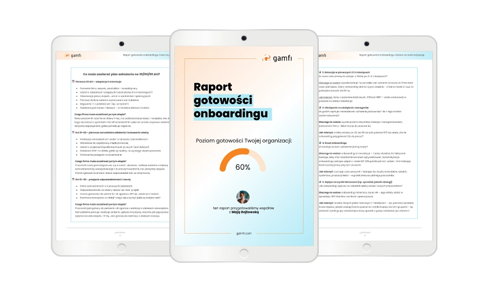 Raport gotowości onboardingu — self-assessment