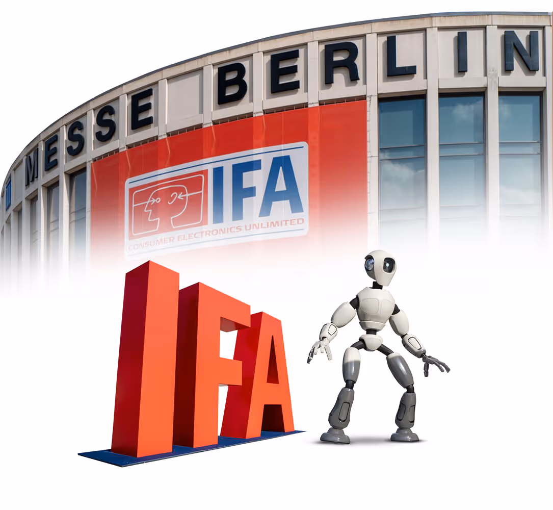 Generate excitement and heightened interest among potential attendees, exhibitors, and sponsors by showcasing IFA Berlin 2023's technological innovation through a non-traditional campaign approach, thereby increasing overall participation.