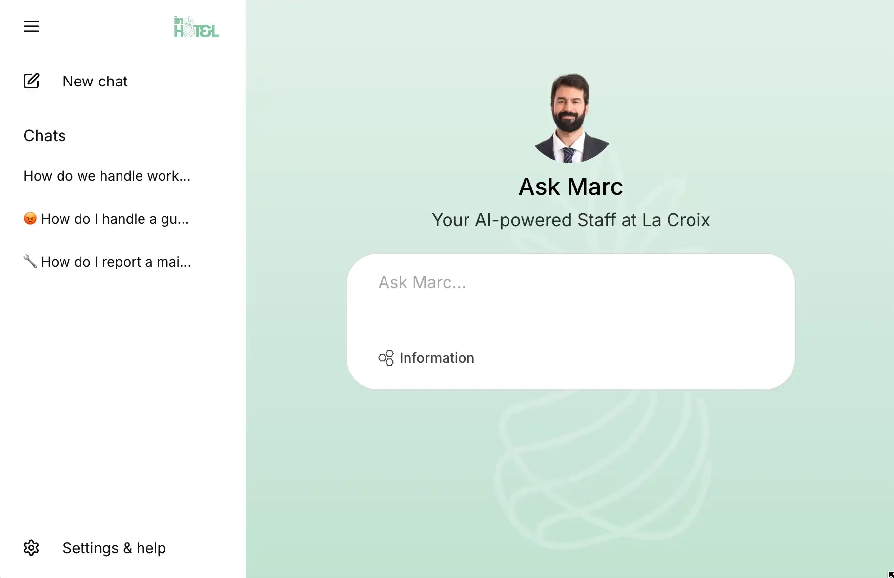 staff assistant demo search