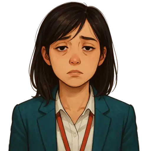 Avatar of a tired consultant