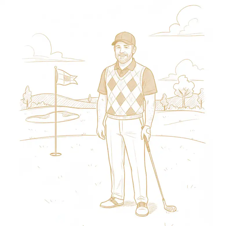Avatar of a golf Assistant