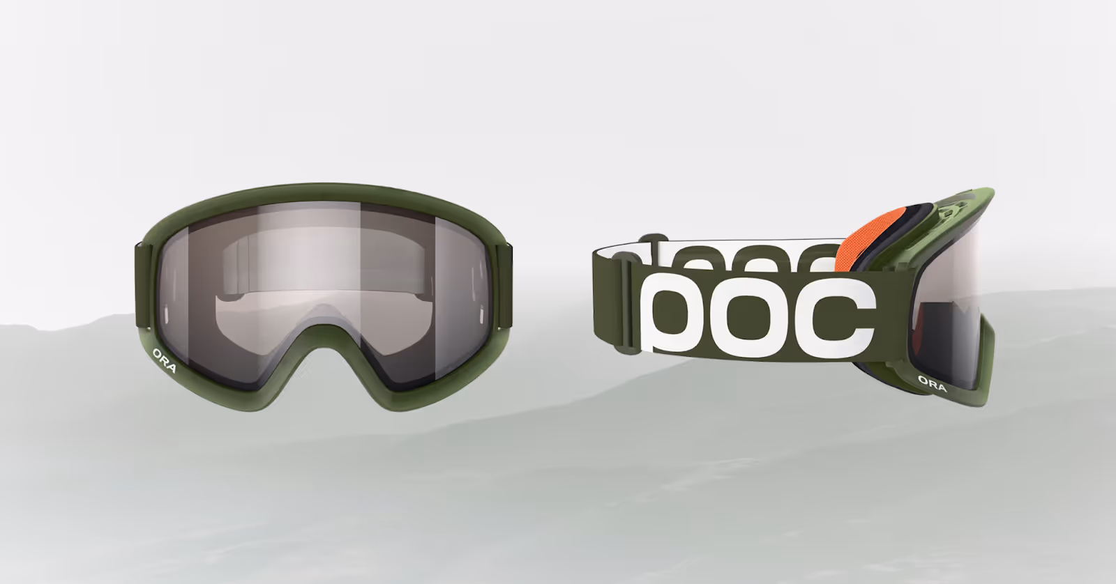 POC Ora Clarity in green colorway