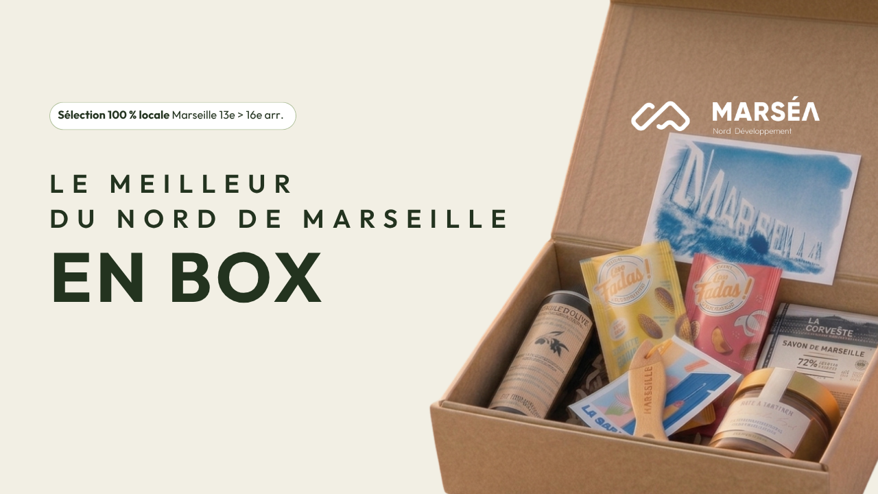 Coffret cadeaux : Le meilleur du nord de Marseille dans une box !