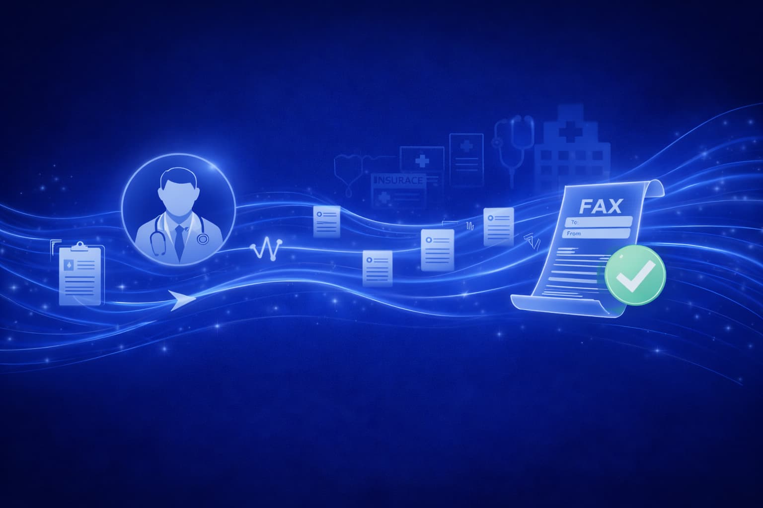 Real-time Fax Streaming for healthcare referrals