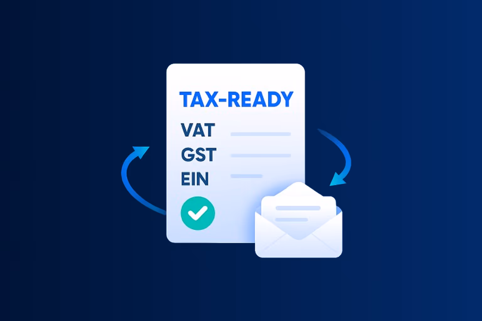 Tax-ready invoices, delivered automatically