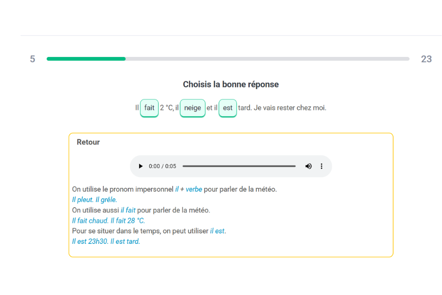 Les structures impersonnelles