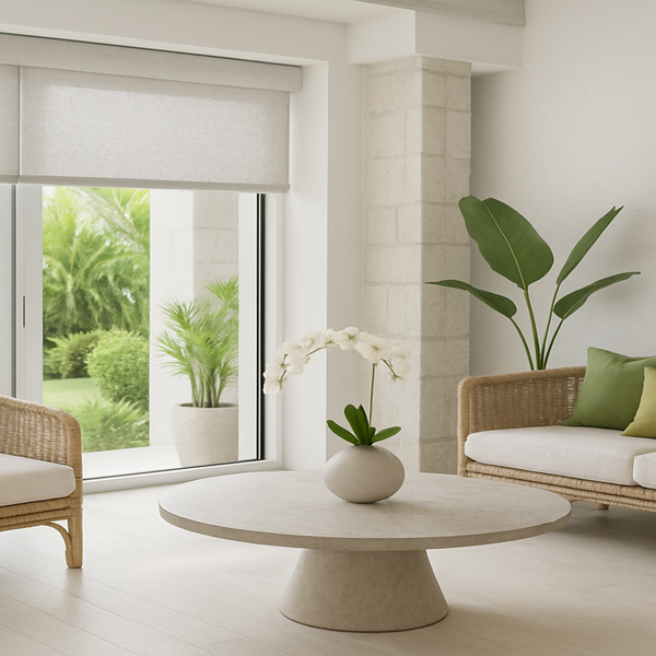 Sunscreen & Light Filtering Blinds 