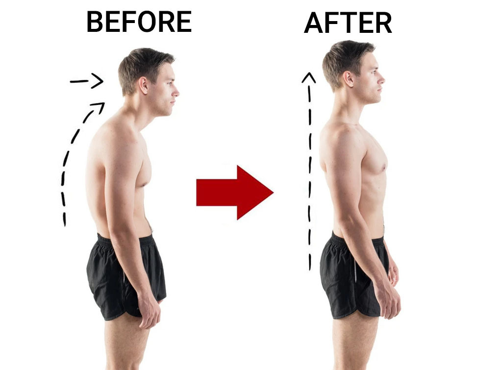 after using beneFit Posture
