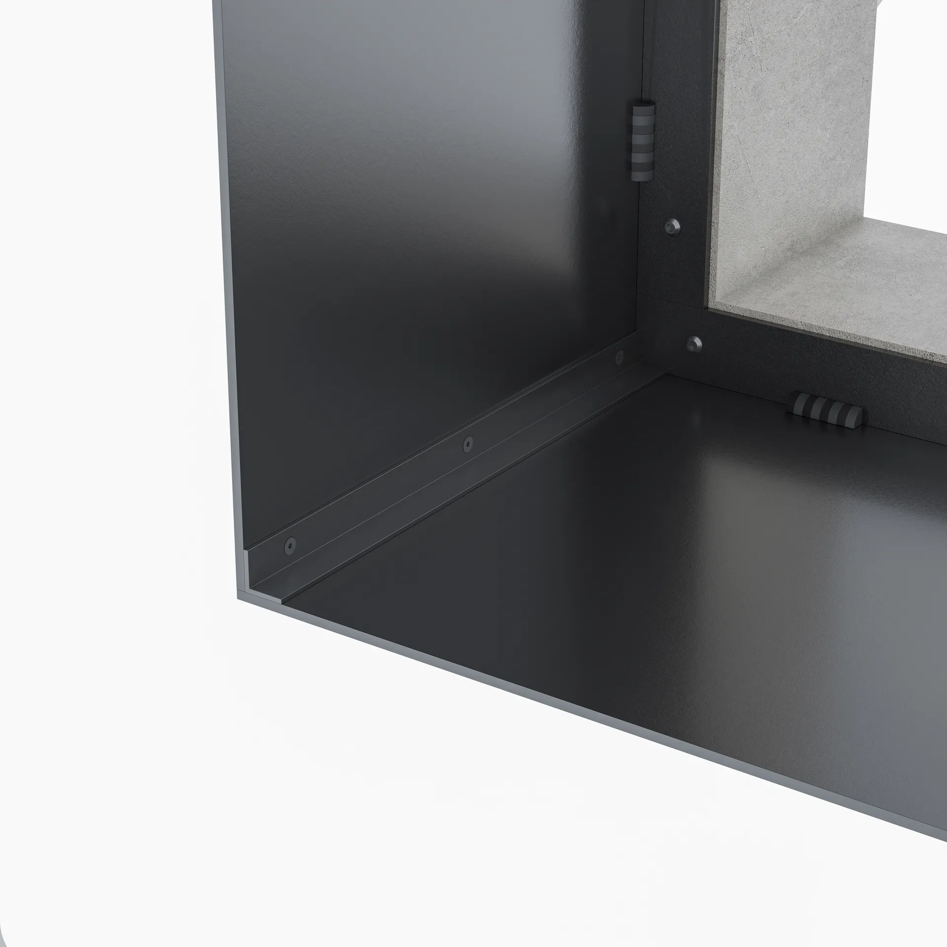 Modular window shroud Internal flange Environ