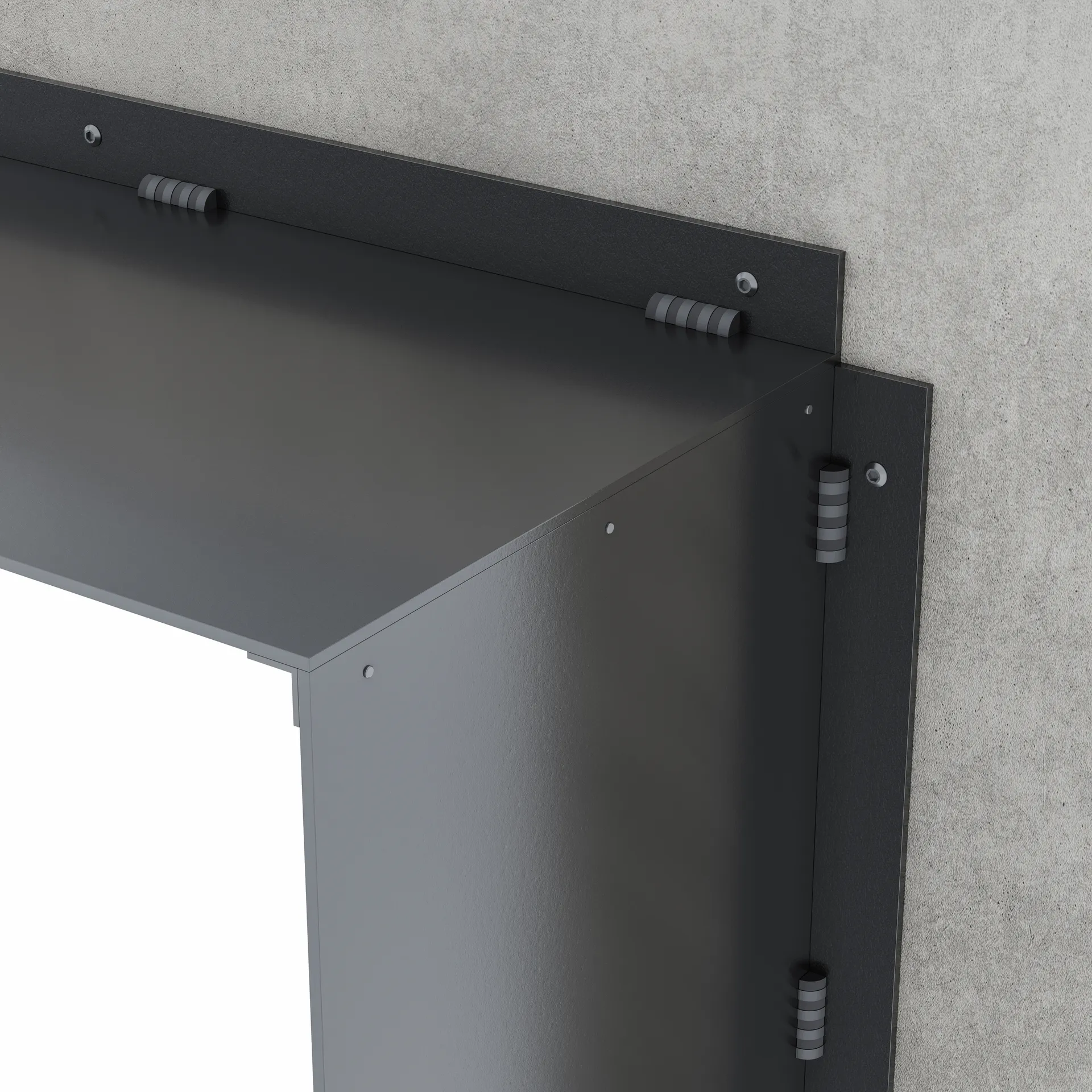 Modular window shroud External Flange Environ