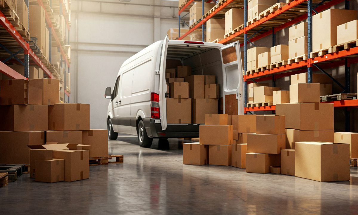 Packages ready to ship, not yet delivered
