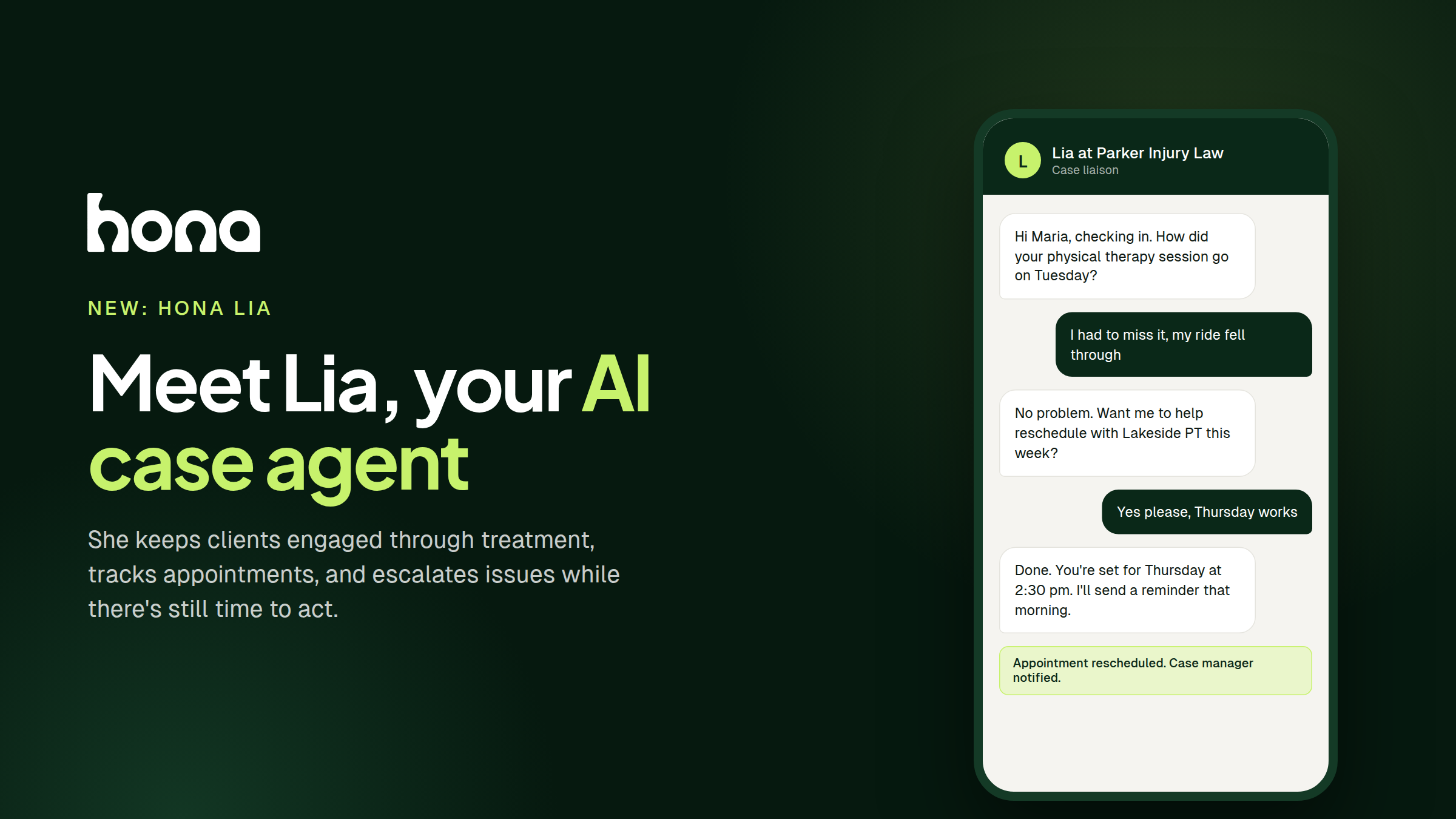 Meet Lia: The AI Case Agent Built for Personal Injury Law