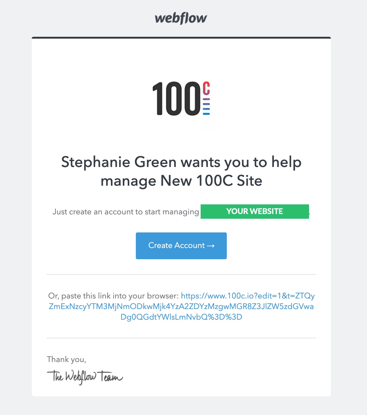 Webflow Invite Image