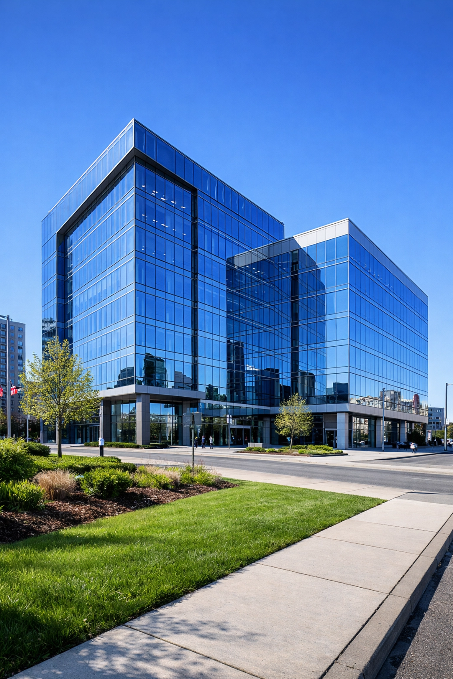 Modern professional office building for ICON Collection Solutions, a leading collection agency in BC.