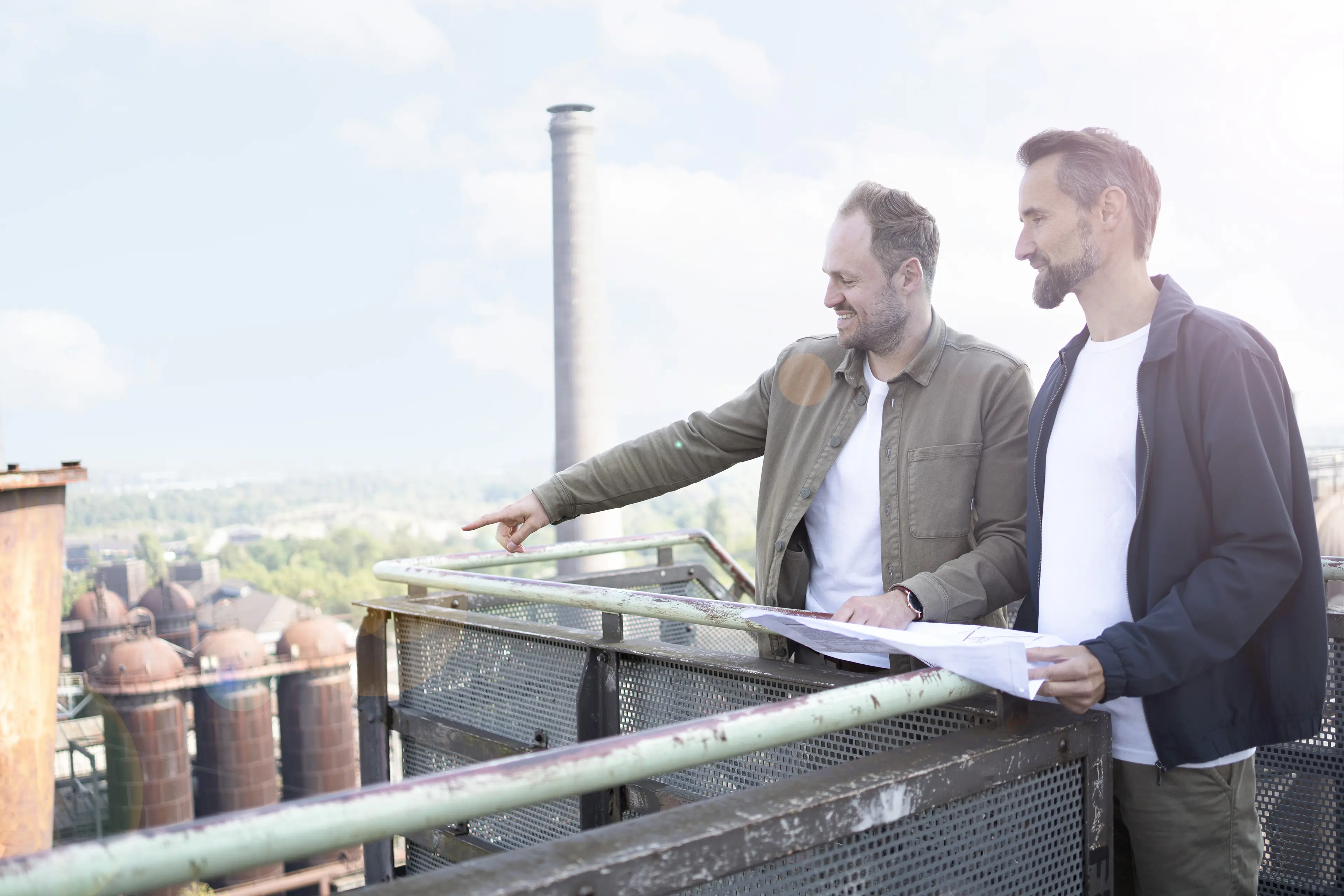 INNODREI Oliver Kruggel und Felix Heuer im Landschaftspark