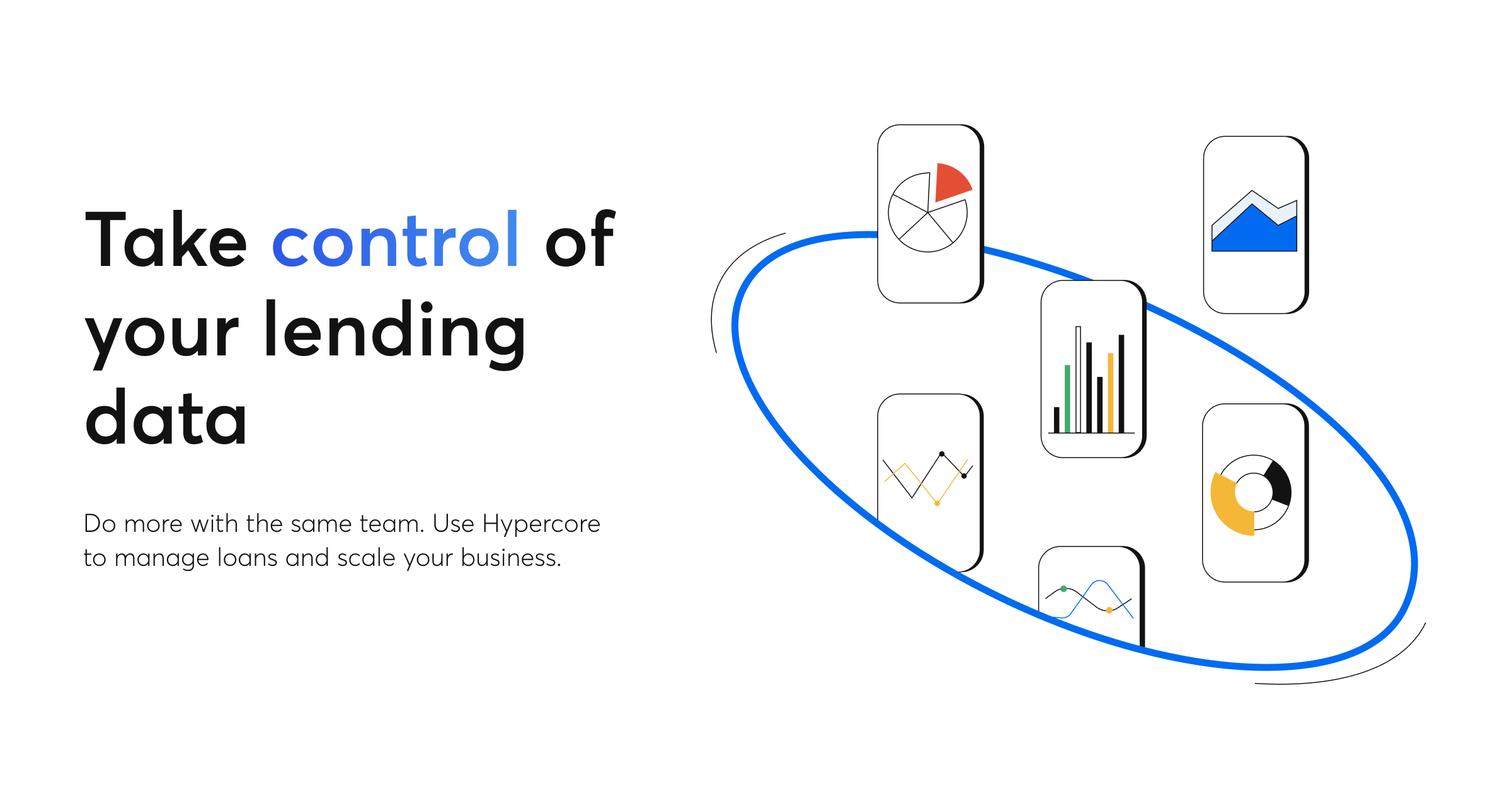 Data-First Loan Management Hypercore logo
