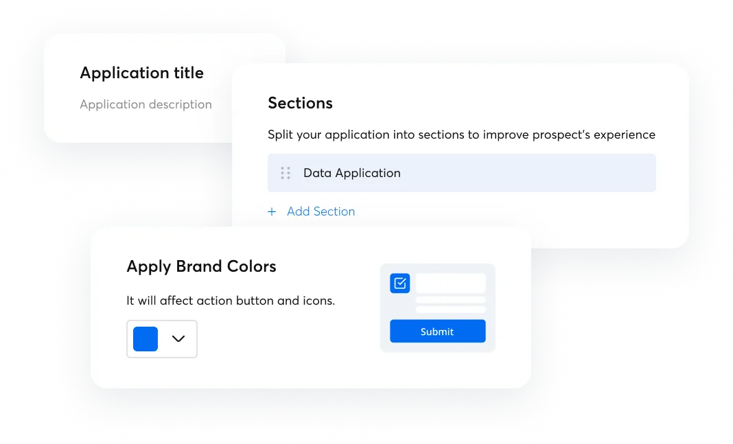 Loan workflow interface