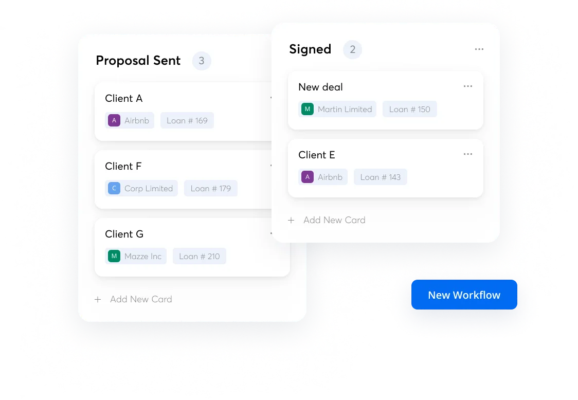 Task management interface