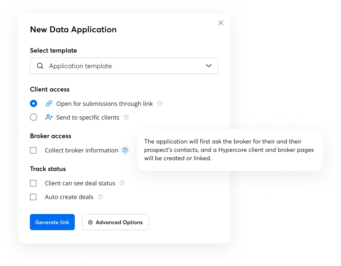Task details interface