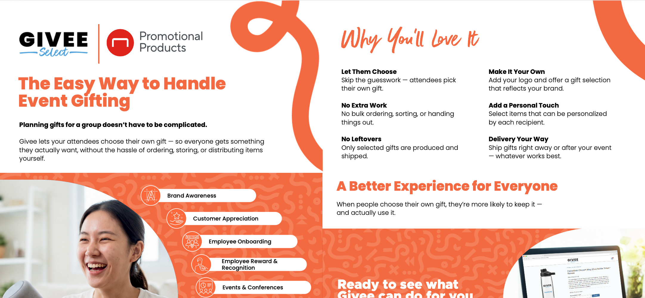 givee select use case flyer preview