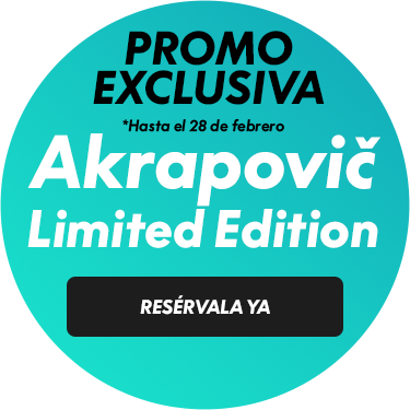 Promoción exclusiva de Akrapovic Limited Edition hasta el 28 de febrero de 2026