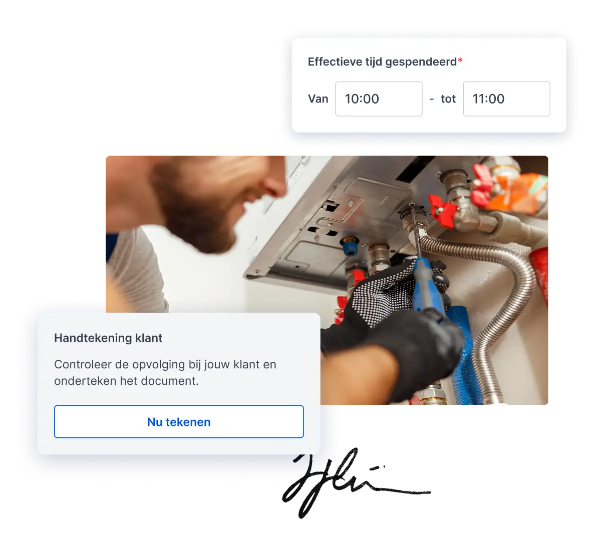 Interventie klaar? Rapport meteen beschikbaar