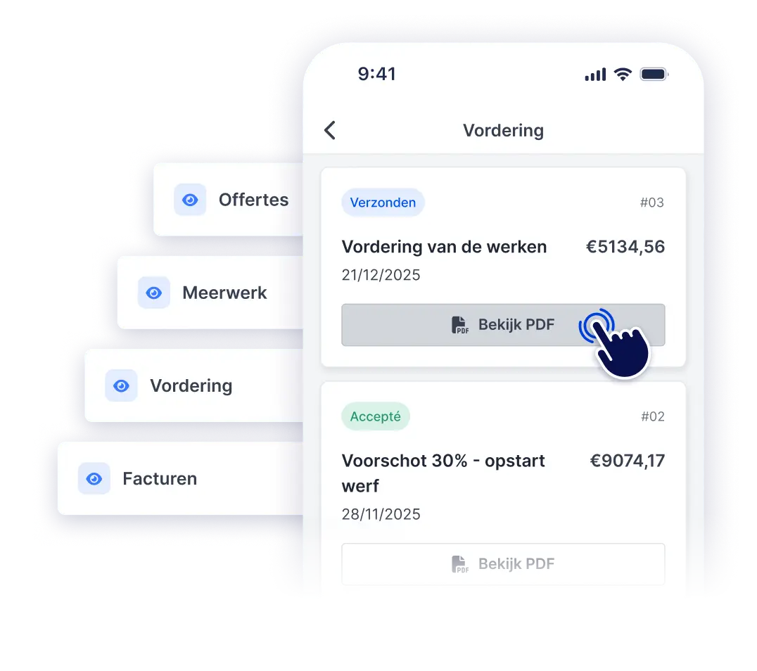 Alle documenten die je nodig hebt, in je broekzak