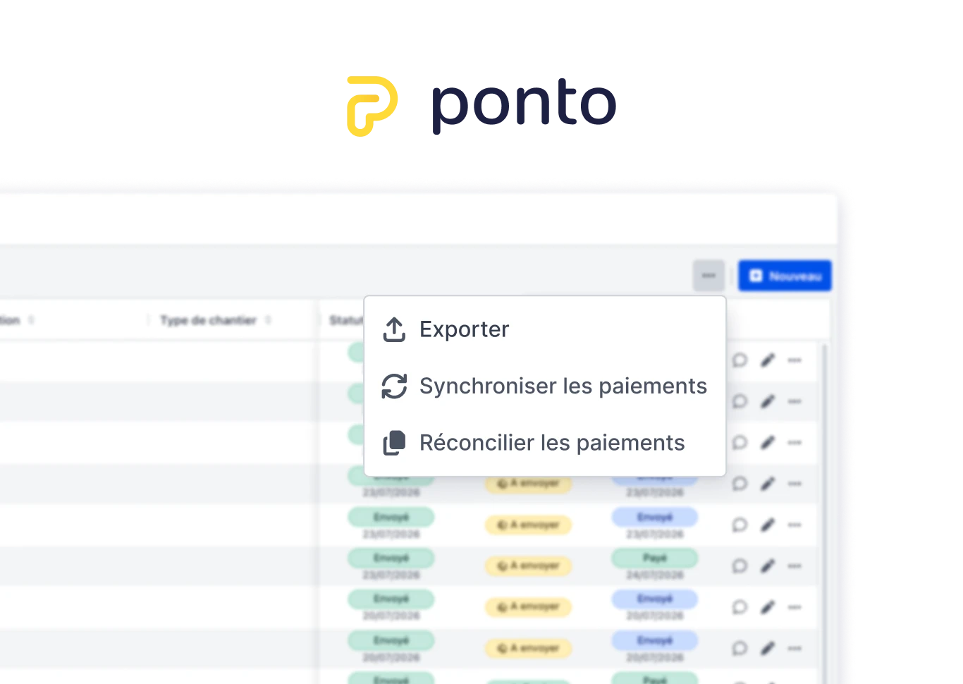 Paiements connectés : Suivez vos paiements sans effort