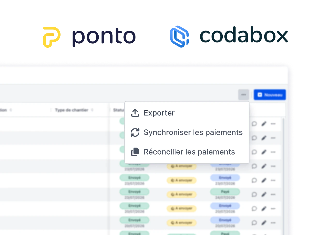 Paiements connectés : Suivez vos paiements sans effort
