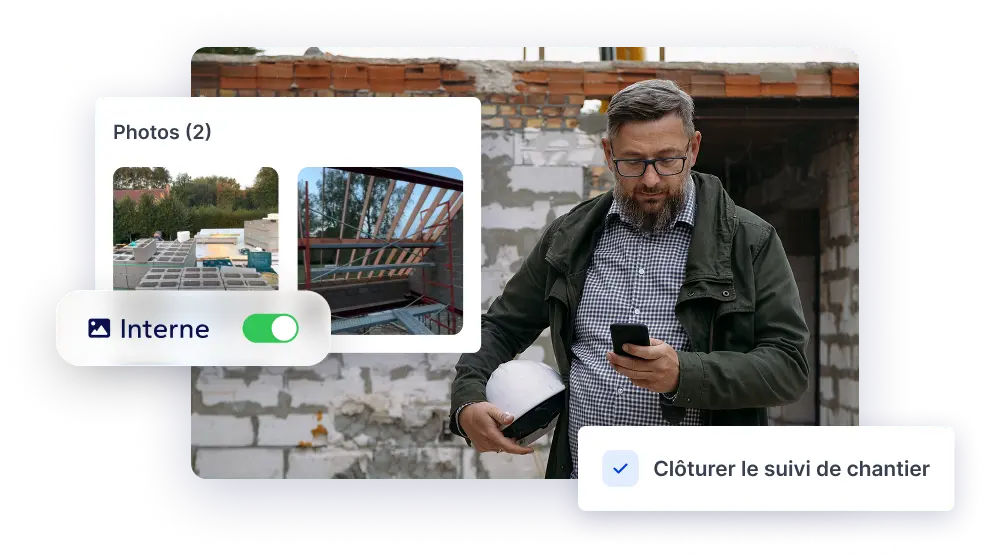 Rapports de chantier pour une qualité assurée