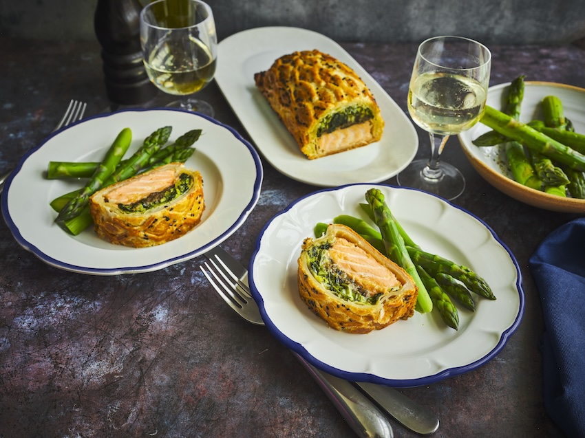 Salmon Wellington 