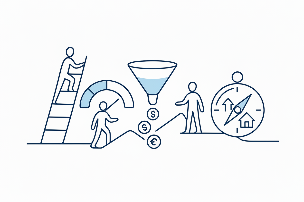 Scaling In and Out Trading Strategies