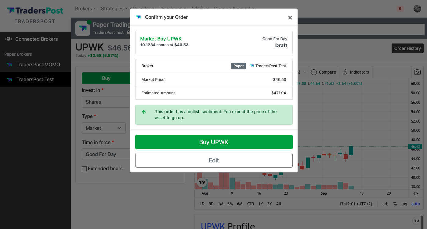 Fractional Quantity Order Form