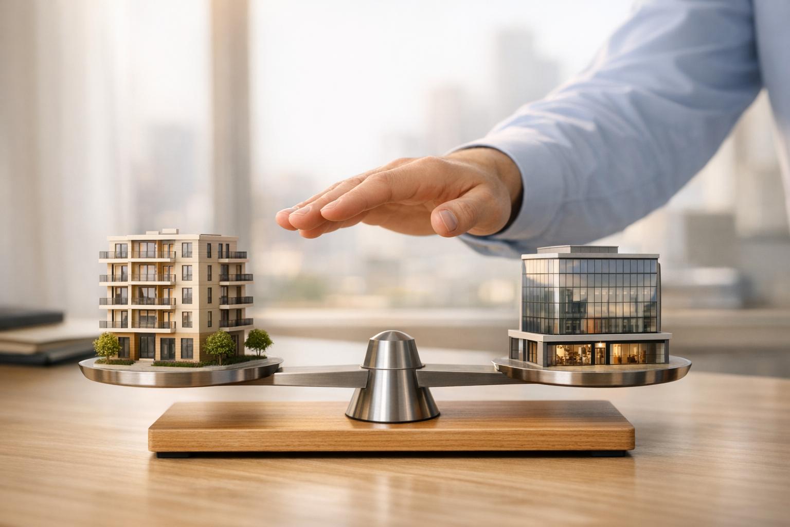 Wohn- vs. Gewerbeimmobilien: Was lohnt sich mehr?