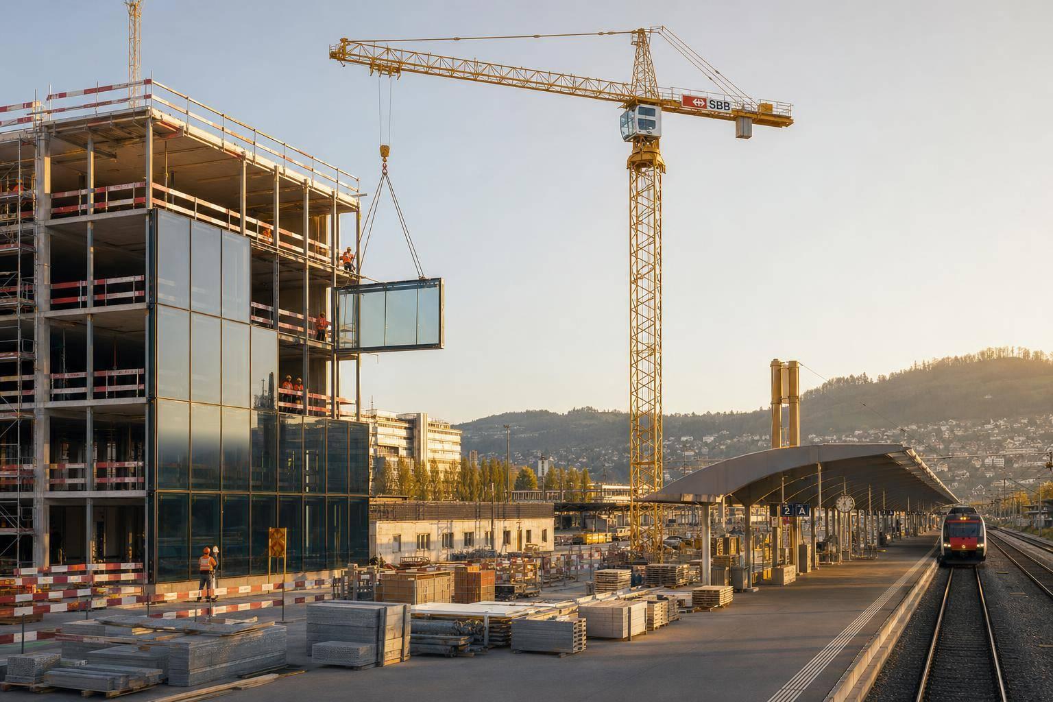 SBB Immobilien nimmt Bauprojekte nach Planungsstopp wieder auf